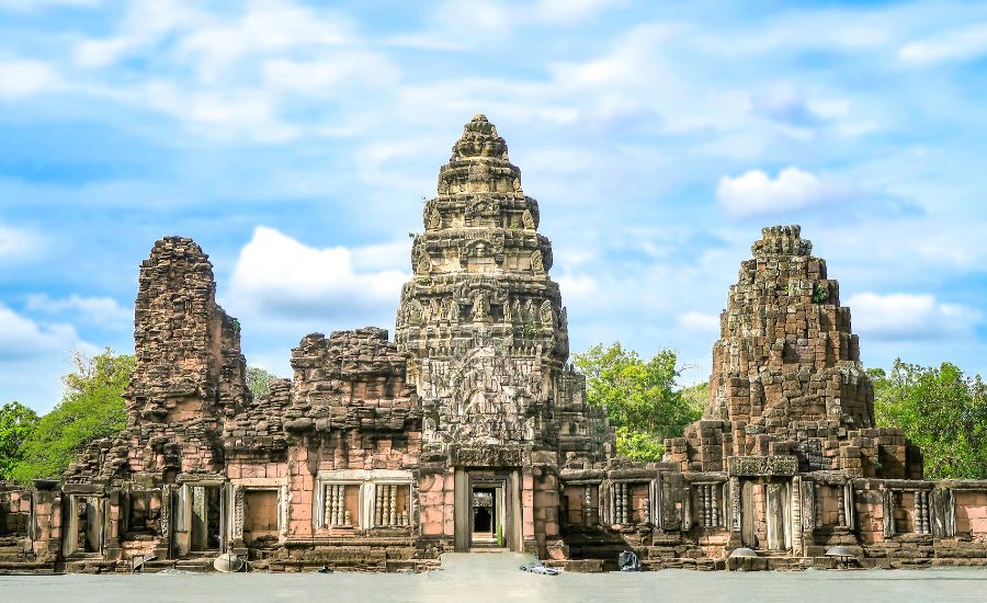Ancient Khmer temple ruins in Nakhon Ratchasima (Korat)