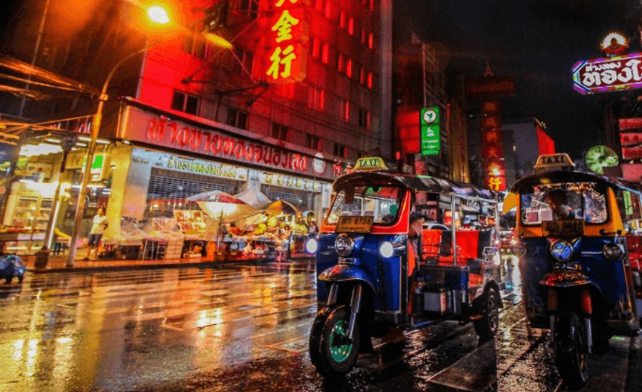 Bangkok Chinatown - one of the best places to visit in Thailand in June