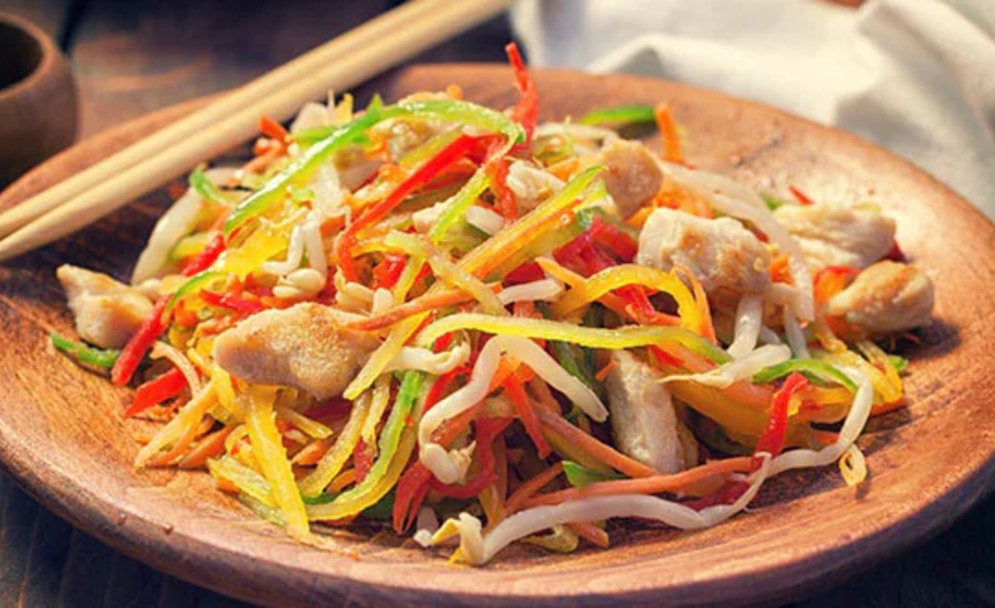 Thai Som Tam papaya salad
