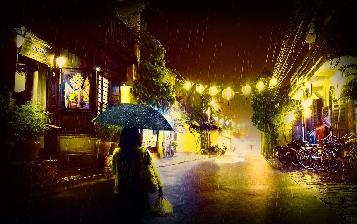 rainy season in Bangkok